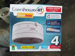 Enershower 4 Temperatures for Salty Water Shower Head