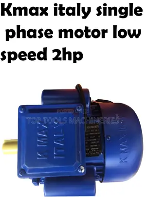 Kmax Italy Single Phase Motor Low Speed 2hp