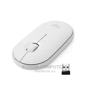 LOGITECH Pebble M350 Wireless Mouse - Offwhite