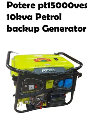 Potere Pt15000ves 10kva Petrol Backup Generator
