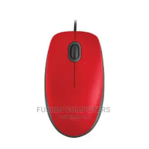 Logitech USB Silent Mouse M110 - Red