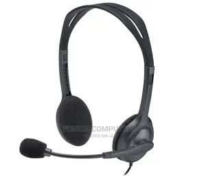 Logitech Headset - H111 - Stereo - Wired 3.5mm - Black