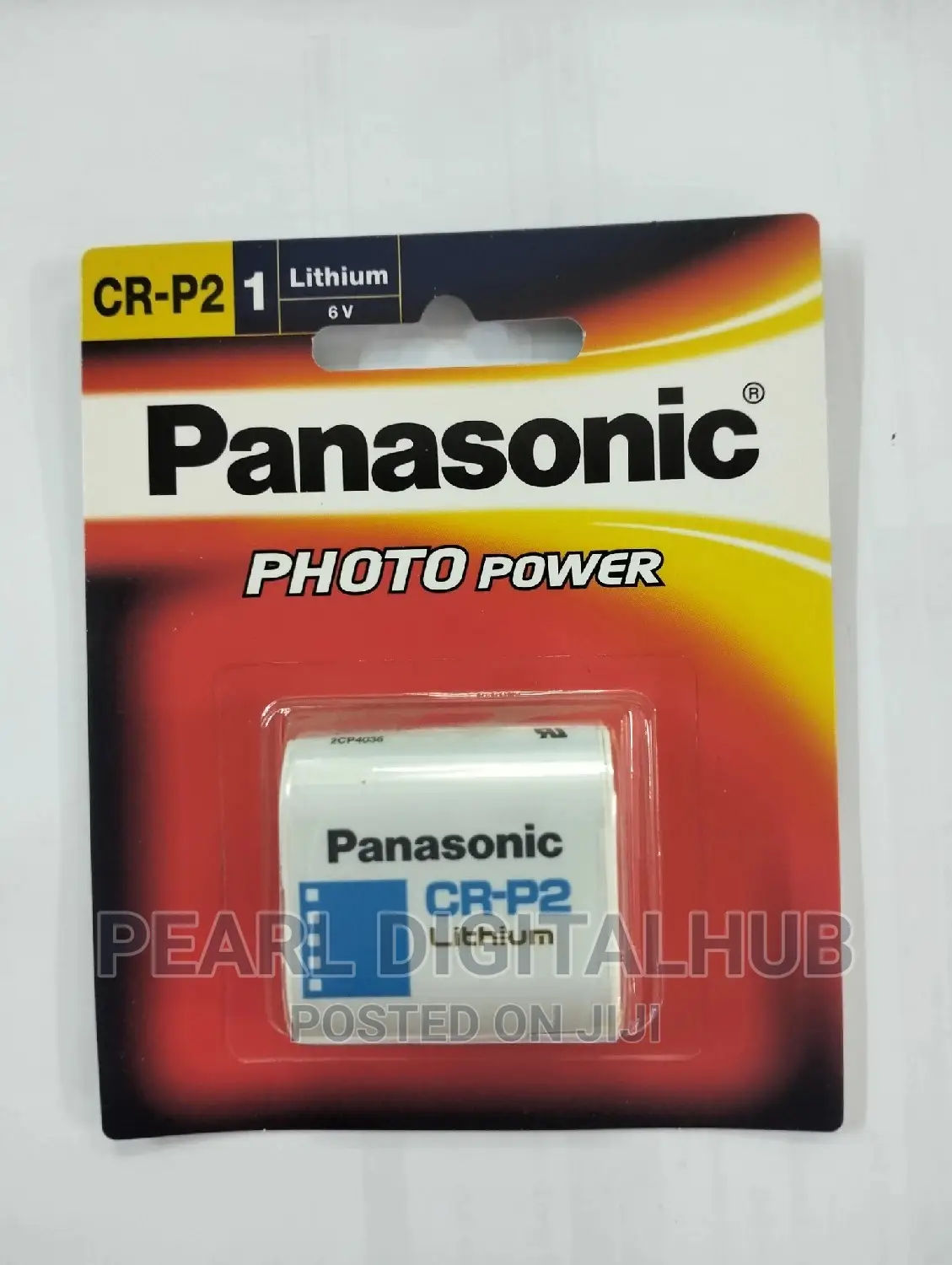 Panasonic CR P2 Lithium Battery