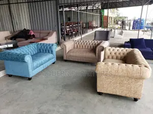 7 Seater Chesterfield Sofa