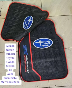 All Car Model Branded Rubber 5pcs Car Mats