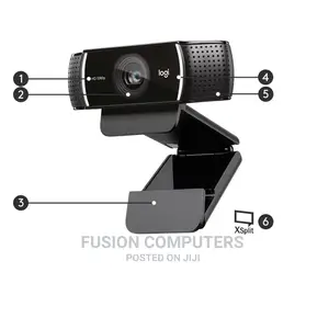 Logitech C922 HD Webcam - 1080p FHD With Stand