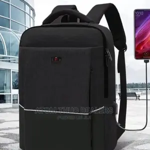 USB Bag With Charger Port, Backpack Laptop, Notebook