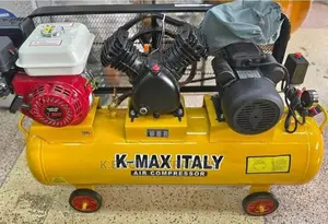 Petrol and Electric 2 in 1 100 Litre Air Compressor
