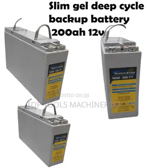 Slim Gel Deep Cycle Backup Battery 200ah 12v