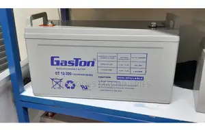 Gaston Gel Sealed Rechargeable Solar Battery GT 200ah 12v