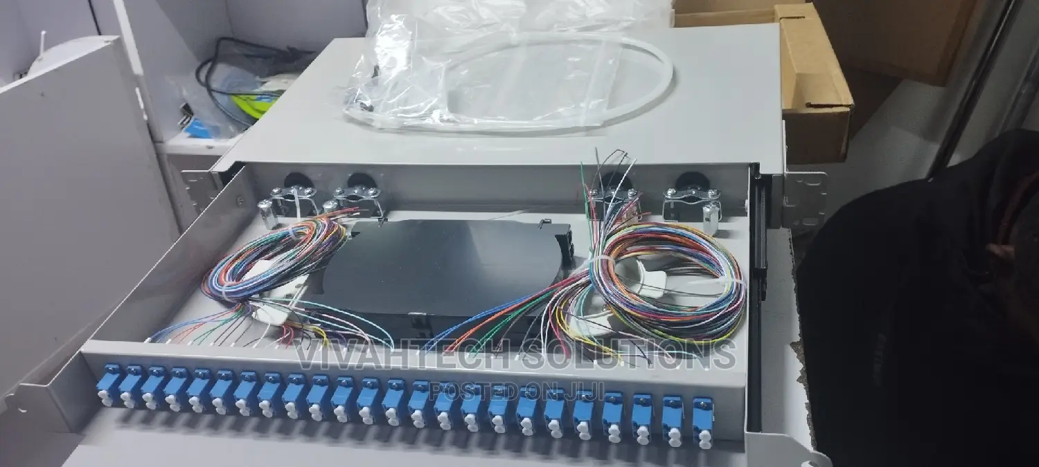 Fiber Optic 48 Core ODF Loaded LC Connector