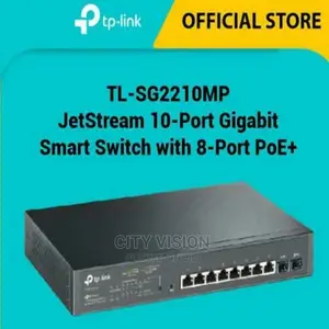 Tp-Link Jetstream 10-Port Gigabit Desktop Switch°Tl-Sg2210mp