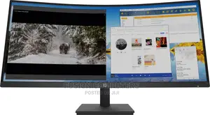 HP Curved Monitor - M34d - 34in - 3440x1440 (WQHD)