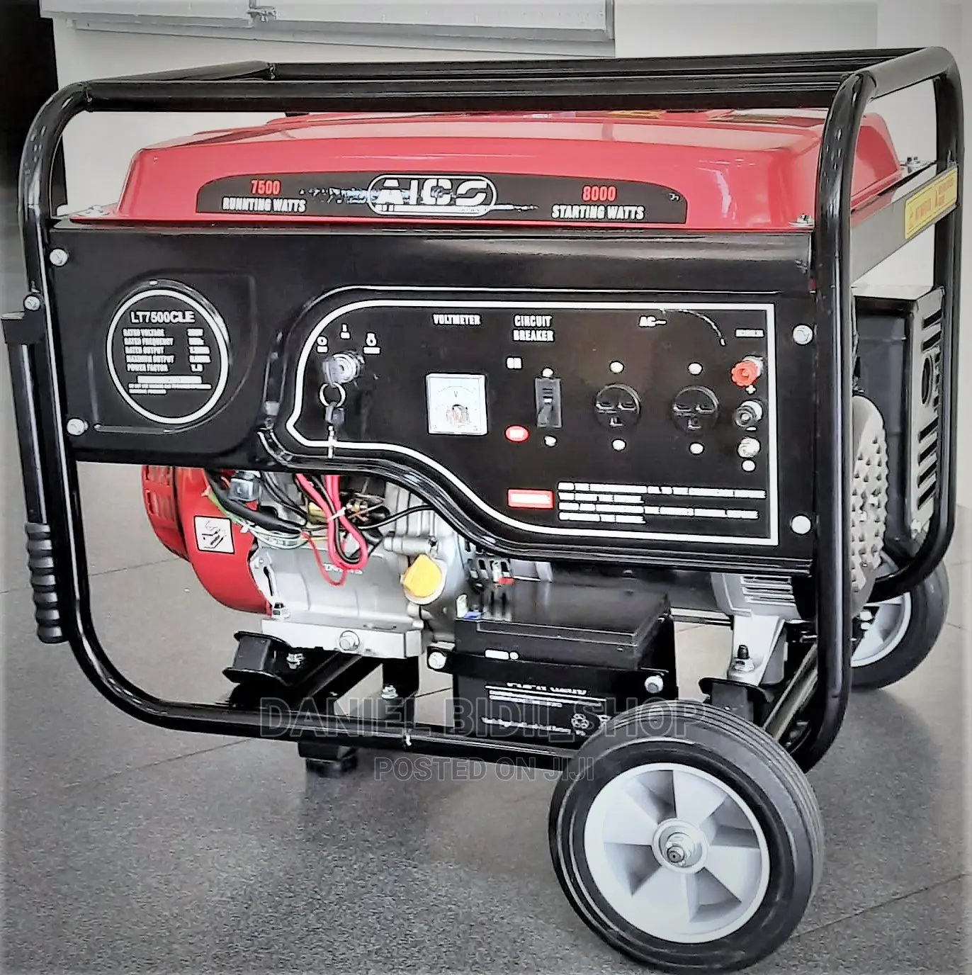 Aico LT7500CLE 7.5kva Key Start Gasoline Generator