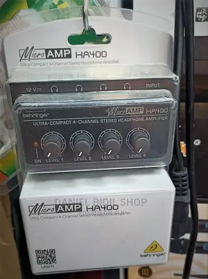 Behringer HA400 Micro Headphone Amplifier