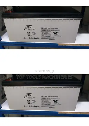 Deep Cycle Lead Acid Solar Battery 200ah 12v Ritar Vietnam