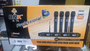 BNK Professional Wireless Microphone 4 in 1 X75