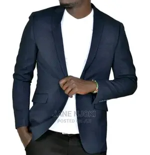 N,Blue Blazer