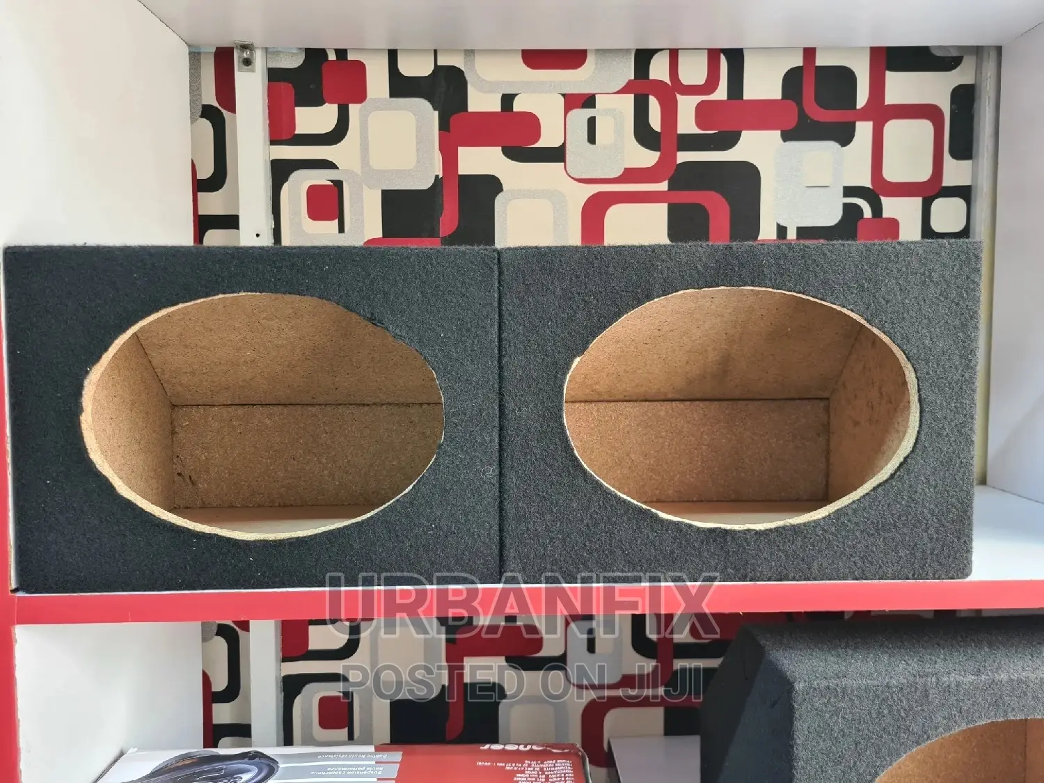 Oval Midrange Speakers Cabinets- A Pair
