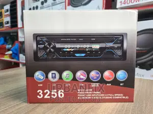 3256 Bluetooth Car Radio With Removable Face Available