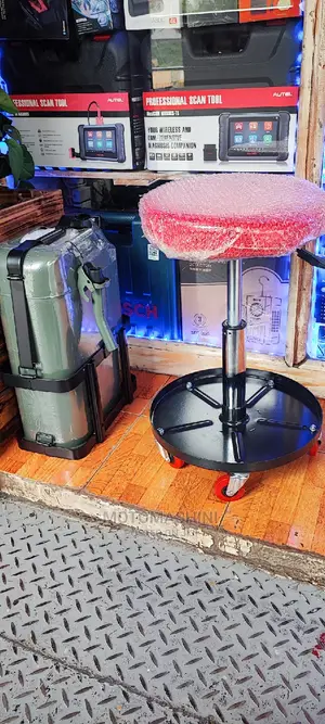 Workshop Roller Creeper Seat With Tool Tray