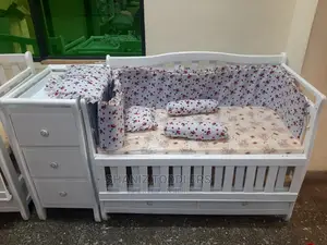 Baby Cribs / Quality Wooden Baby Cot / Baby Bed
