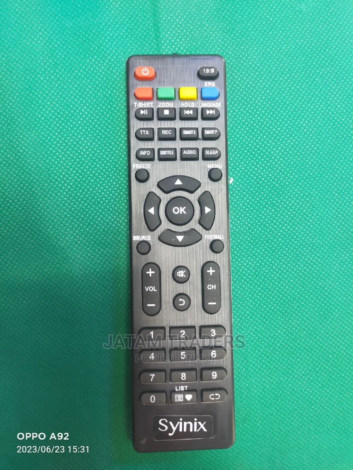 Smart Syinix Remote Control