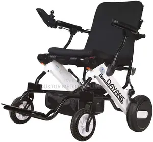 Electric Wheelchair, 100kg Maximum Load Lightweight Foldable