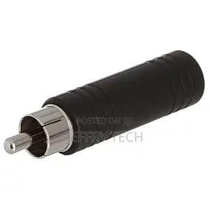 6.35mm to RCA Adapter RCA Plug to 1/4" Jack Connector Audio