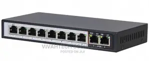 D-Link 8GE Poe+ 2GE Uplink 250m Poe Switch;10 Port 1gps
