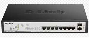 D-Link 8 Port Poe Gigabit Smart Managed Switch + 2 SFP Ports