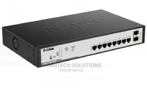 D-Link 8 Port Poe Gigabit Smart Managed Switch DGS-F1100-10P