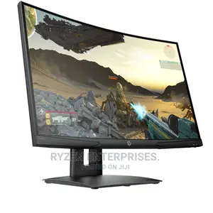 HP X24c 23.6" FHD Curved Gaming Monitor.