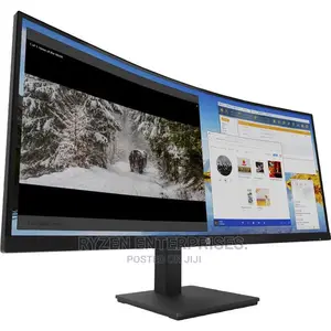 HP M34d 34" WQHD USB-C Curved Monitor.