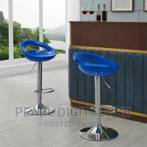 105 Blue Adjustable Island Stool