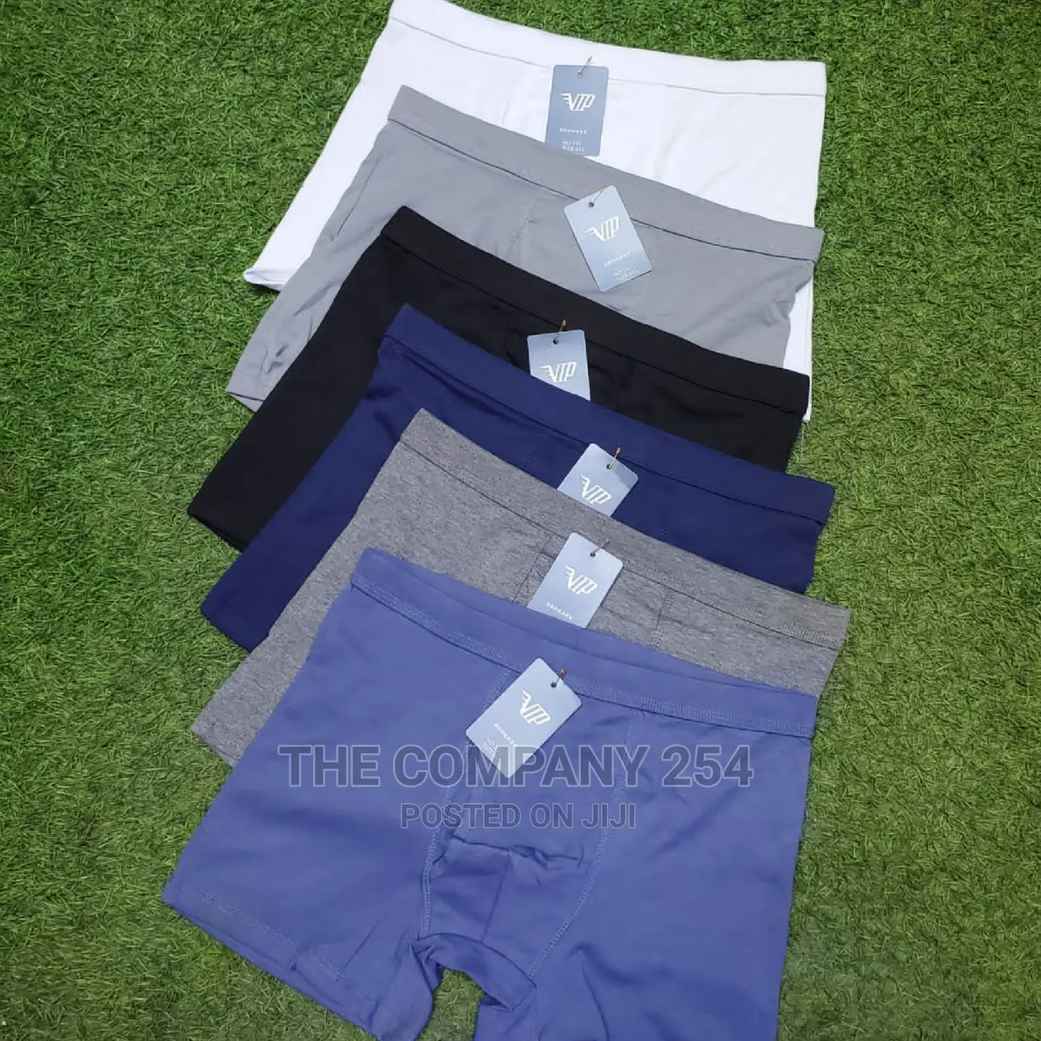 Vip Men's Assorted Plain Cotton 6 Pack Boxer Shorts
.