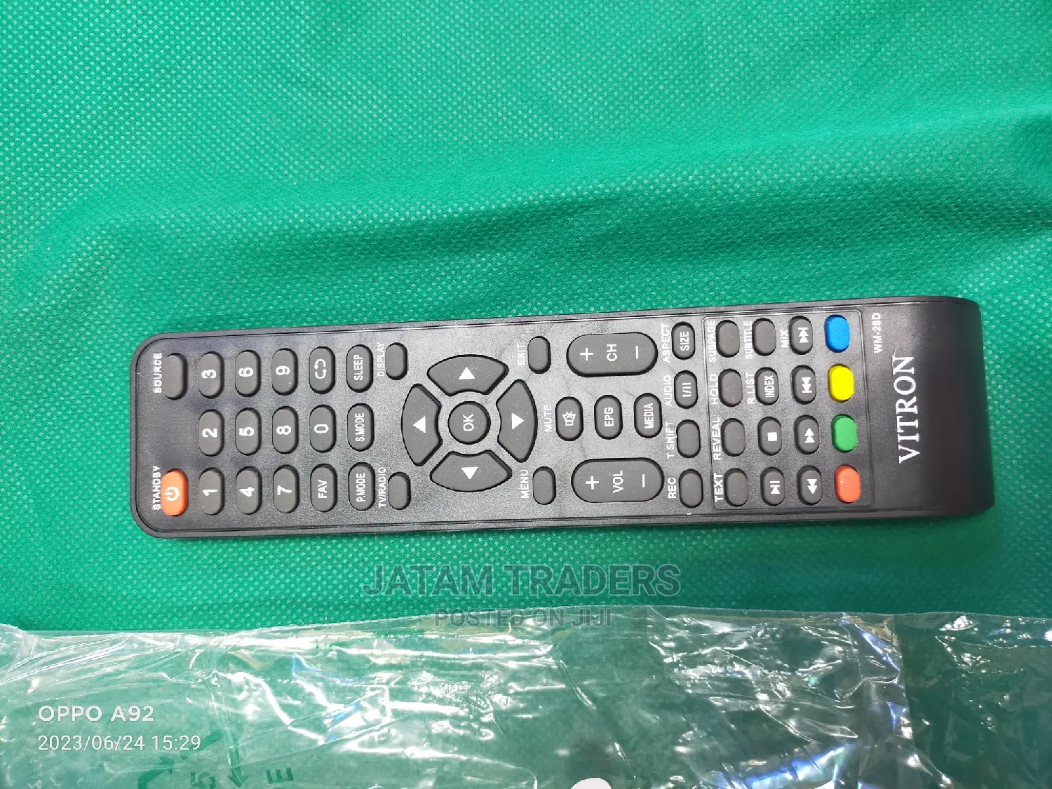 Vitron 43" Tv Remote Control