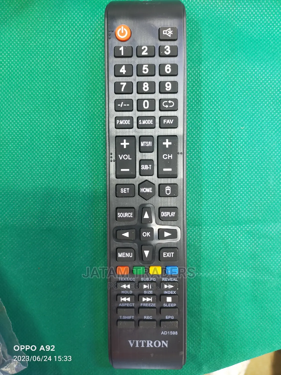 Old Vitron Digital Remote Control