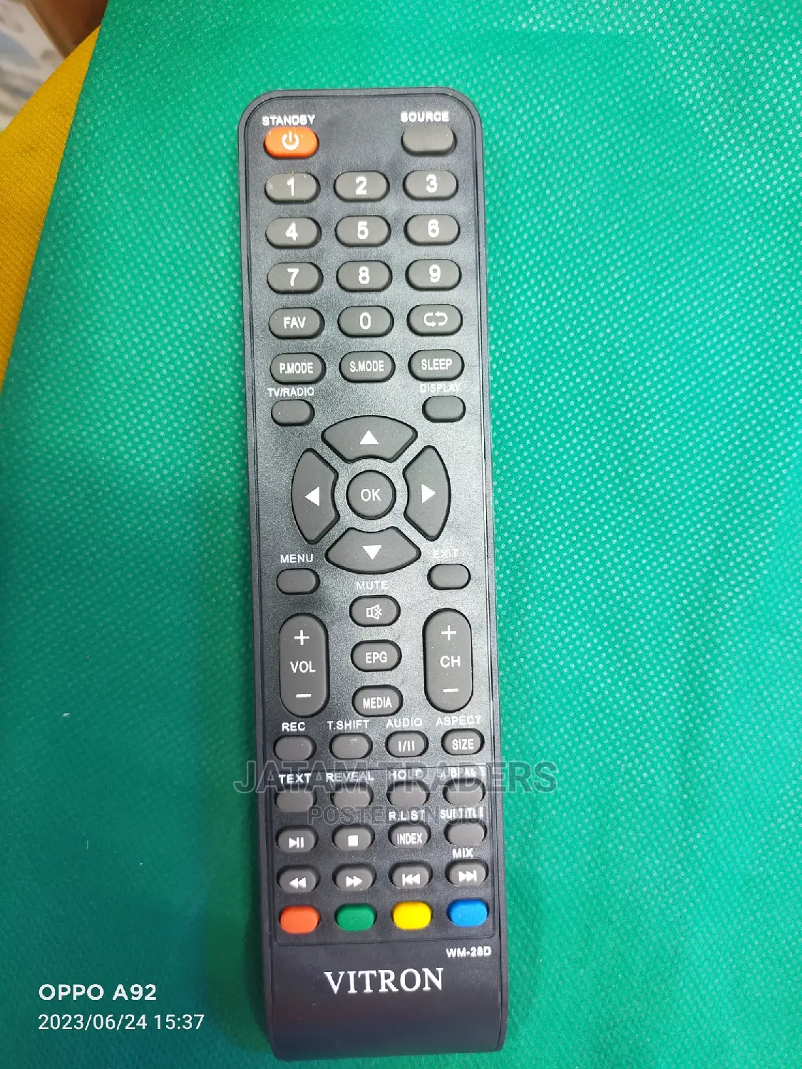 Vitron Digital 24" Remote Control