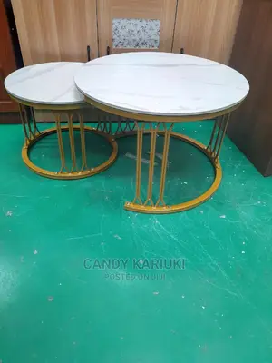 Pure Marble Nesting Stools