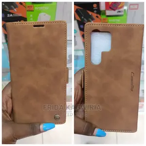 Samsung S23 Ultra Caseme Leather Flip Cover
