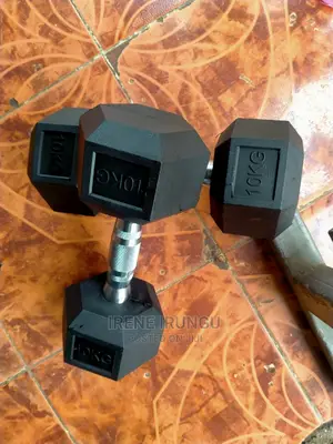 5kg Pair Hexagonal Dumbell