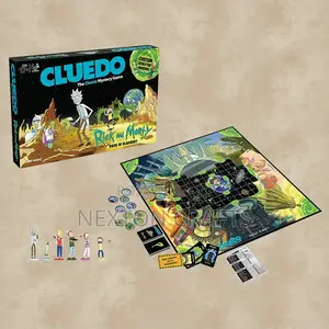 Rick and Morty Cluedo Mystery Board Game