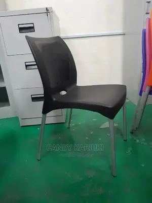 Black Plastic Chair