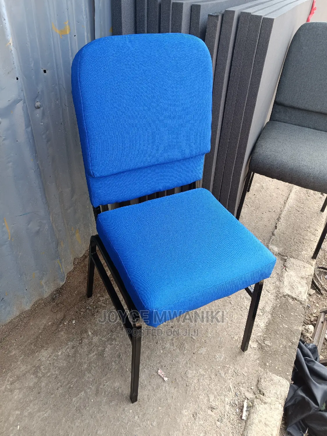 Church Chair Colour Blue