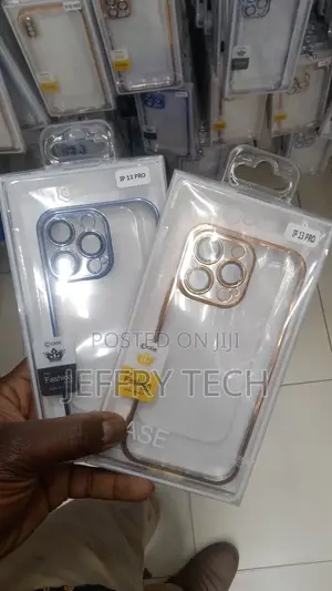 Apple iPhone 13 Pro TPU Case With Colored Sides – Gold