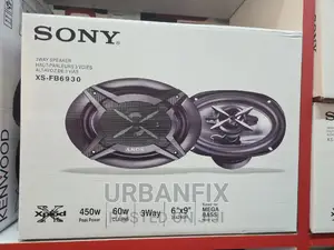 Sony 6 by 9 Oval Midranges Speakers - A Pair