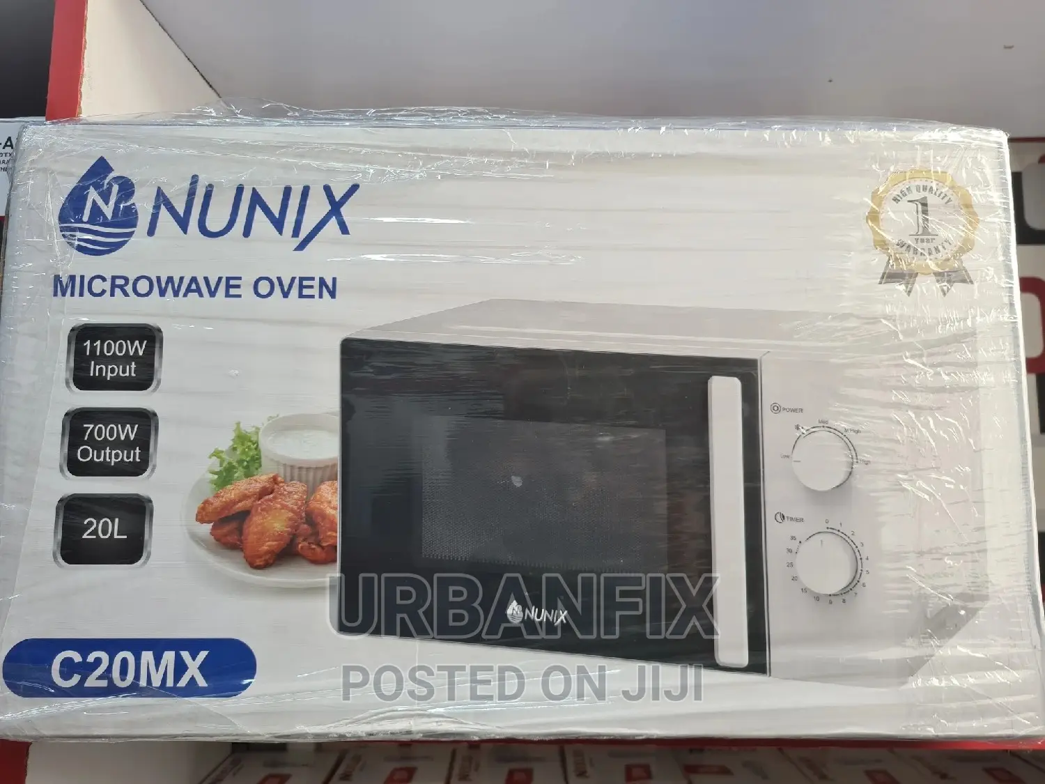 Brand New Nunix Microwave Oven With Knob