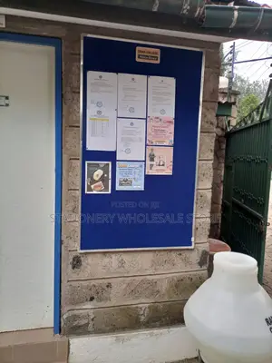 120cm by 90 Cm Noticeboard Free Installation