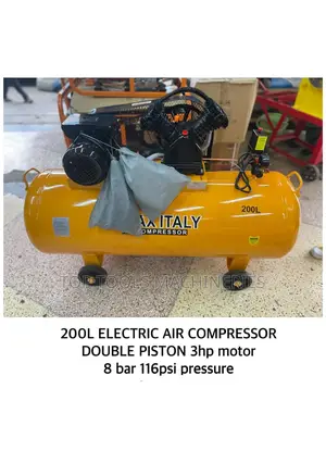 K-Max Italy Air Compressor 200ltr 3hp 2piston